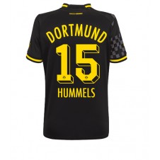 Borussia Dortmund Mats Hummels #15 Bortedrakt Kvinner 2022-23 Kortermet